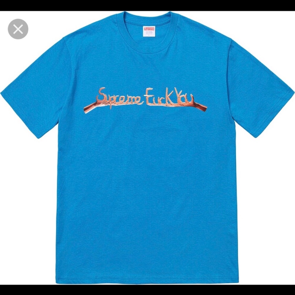 Supreme “Fu@@ You” shirt